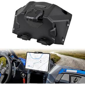 Electronic Device Tablet Holder for Yamaha YXZ 1000 19-25, Electronic Mounts Holder Phone GPS Mount with Storage Box Organizer Tray for Yamaha YXZ 1000R / SE/SS/SS SE 2019-2025 Accessories