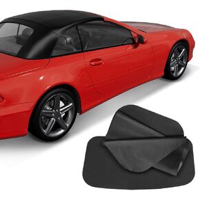 A-Premium Black Convertible Soft Top Compatible with Mercedes-Benz CLK320 2004-2005, CLK350 2006-2009, CLK500 2004-2006, CLK55 AMG 2004-2005, CLK550 2007-2009, Replace# MBZ1077