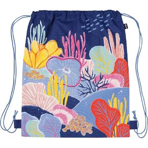 Danica Studio Neptune Drawstring Cinch Backpack, 14 x 17 inches