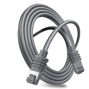 Starlink Cable Gen 3, 2000Mbps Starlink Gen 3 Cable, High Seepd Starlink Ethernet Cable, Waterproof Starlink Extension Cable, Replacement Cable for Starlink Gen3, V3, Mini, Gray （150FT）