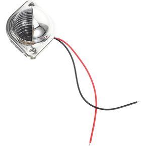 GLEAVI Round License Plate Light Tailights Tail Lights Tag Lights for License Plate Car LED License Plate Light Car LED License Light Car Taillight License Plate Lights Trailer Abs Truck