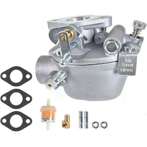 WFLNHB Tractor Carburetor Carb with Mounting Gaskets Replacement for Jubilee NAA NAB 600 620 630 650 660 700 740 800 850 Tractor Marvel Schebler TSX428 Zenith 0-13880 13880 Replaces B2NN9510A