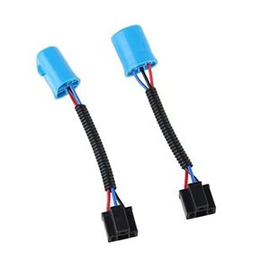 (2piece） H9007 Male to H4 Female Plug Headlight Conversion Cable Connector Adapter Headlight Harness 9007