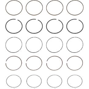4 Sets of Piston Rings Fits for Kohler Engines CH25 CH26 CH730 CH735 CH740 CH745 CH750,Piston Rings Replace for 24-108-14-s 2410814s,CH25,CV25