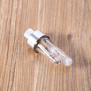 Voluxe 1/8" Airbrush in-Line, Water Separator Water Trap Moisture Fittings 5- Filter Element for All 1/8" BSP Threaded Airbrushes for Dry Air Supply