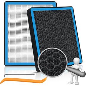 CF10775 Cabin Air Filter with Activated Carbon Compatible with Buick Cascada/Encore/LaCrosse/Regal,Cadillac ELR/SRX,Chevrolet Cruze/Sonic/Spark/Trax/Volt