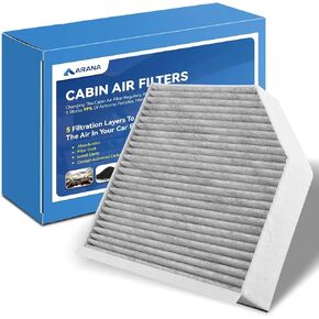ARANA CF12775 Cabin Air Filter With Activated Carbon, CP775 Replacement For Subaru Forester 2019-2024, WRX 2023-2024, 1 Pack