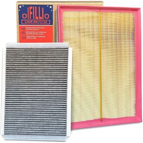 Engine&Cabin Air Filter for Mercedes Sprinter Van 2500 3500 (2010-2018); Freightliner Dodge Sprinter 2500 3500 (2007-2018), Replaces 9068300318 &A0000903751