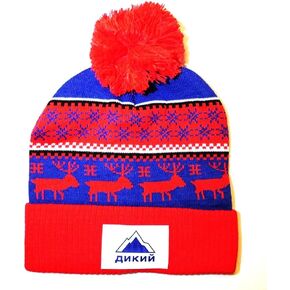 Escape from Tarkov Beanie - Scav Beanie, Ponpon hat Blue, Red