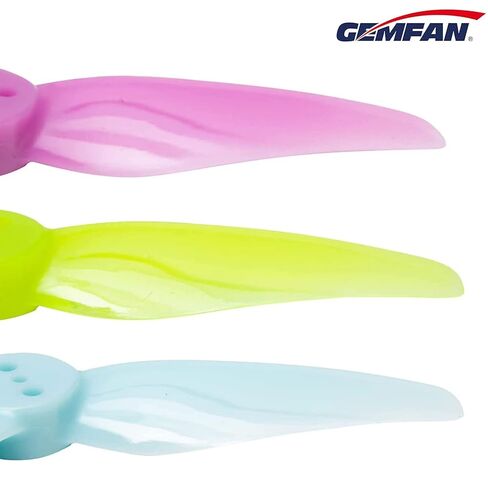 Gemfan Hurricane 3016 Propeller 3 Inch Prop w/ 1.5mm Center Hole for FPV Racing Toothpick Drone Quadcopter (16pcs - 8 CW 8 CCW) in Kuwait