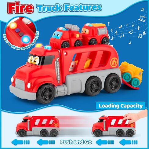 لعبة سيارات مطاطية ناعمة لصبي عمره عام واحد13 قطعة سيارات كرتونية ألعاب أطفال لعمر 12-18 شهرًا|ألعاب الأطفال الصغار بعمر 1-2|هدية عيد ميلاد أولى لصبي بعمر 1 2 3 سنوات in Kuwait