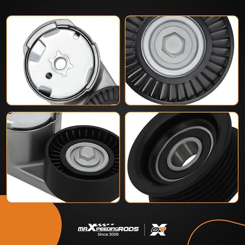 maXpeedingrods Tensioner Pulley Idler Pulley and Belt Tensioner Kit for Dodge Grand Caravan/Charger/Durango/Journey/Challenger/Avenger for Ram/Chrysler/Jeep 3.6L V6 Replace# 39282 38082 in Saudi Arabia