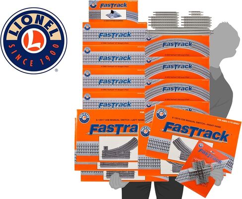 Lionel Trains Deluxe FasTrack Pack Layout 4 in Saudi Arabia
