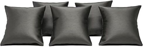 Novel Box® Black Leatherette Bracelet Watch Jewelry Decoration Pillow (Pack of 5) 3X3 + NB Cleaning Cloth in Kuwait