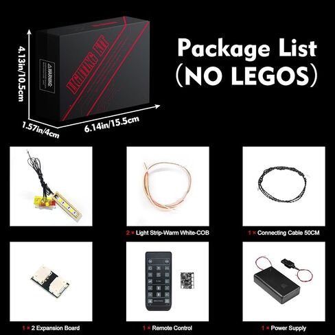 LED Lighting Compatible with Lego Young Simba The Lion King 43247, Light Kit Compatible with Lego 43247, Giving Light to Model, NOT Included The Model Set(RC Model) in Kuwait