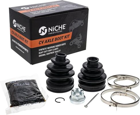 NICHE Front CV Axle Boot Kit For Kawasaki Suzuki Prairie 360 700 Twin Peaks 700 49006-0034 K4900-60034 49006-0035 in Saudi Arabia