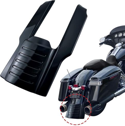 حشو تمديد واقي الطين الخلفي للدراجة النارية مقاس 9 بوصات، نسخة مطورة من واقي الطين الخلفي للدراجة النارية Harley Touring Electra Road Street Glide Road King 1996-2008 in Kuwait