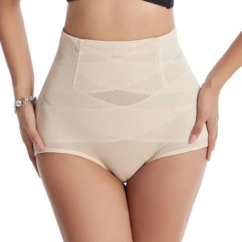 Tummy Control Thong Shapewear for Women-High Waisted Body Shaper Thong Panties Girdle Seamless Compression Underwear in Saudi Arabia