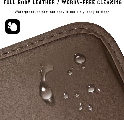 قطعتان من حشو فجوات مقعد السيارة، جيب تخزين جلدي للمقعد الأمامي مع فتحة شحن، منظم فجوة مقعد تلقائي قابل للتعديل لمفاتيح بطاقات الهواتف، ملحقات السيارة العالمية (أسود) in Kuwait