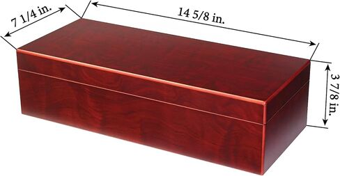 المنارة - صندوق عملات معدنية يتسع لـ 50 لوحًا - مثالي للألواح من PCGS وNGC وANACS وICG والمزيد - لمسة نهائية من خشب الماهوجني in Kuwait