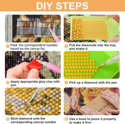 senqao عيد الميلاد الماس مجموعات الطلاء للبالغين، المناظر الطبيعية الماس طقم الفن للمبتدئين، 5D جولة الحفر الكامل عيد الميلاد الشتاء الماس مجموعات الفن لديكور جدار المنزل 12x16 بوصة in Kuwait