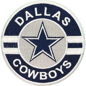 Siam Accs Rugby Fans Dallas Logo Patch Embroidery American Football Fan Favorite Team Iron On Sew On for Clothing Backpacks Jeans Motorcycle Sew On Custom Jackets Hats Tactical Bags