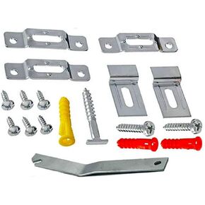 10 Pack Wood Picture Frame T Screw Security Hangers with 1 Wrench…