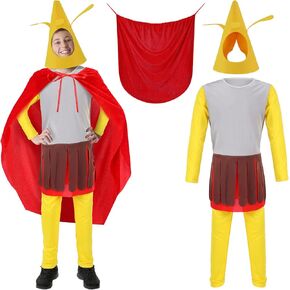 Halloween Peely Banana Costume Potassius Peels Youth Costume Video Game Cosplay Outfit for Halloween Teens Boys