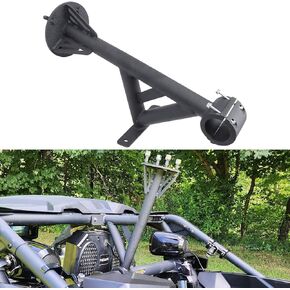ELITEWILL Maverick X3 Spare Tire Carrier Mount Spare Tire Storage Rack Compatible with Can-Am Maverick X3 64" and 72" Models Holds Up to 34" Tire