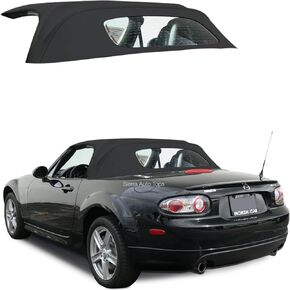 Sierra Auto Tops Convertible Top Replacement for Mazda Miata MX5 2006-2015, Stayfast Canvas, Black