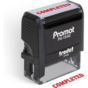 Promot Completed - Self Inking Rubber Stamp - Ink Stamps