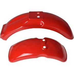 Motorcycle Front Rear Body Fender Plastic Kit Replacement for Honda Z50 Z50A Z50R 50CC Mini Trail Red