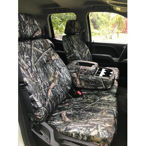 Durafit Seat Covers,C1143-NCLC, Waterproof New Conceal Camo Endura compatible with 2014-2019 and 2020 Classic Chevy Silverado and GMC Sierra Front 40/20/40 Split Bench Seat with Opening Console.