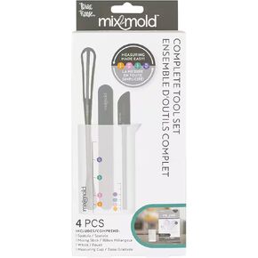 Mix2Mold Ceramic Resin Tool Set - Complete Tool Set for Mixing Ceramic or Epoxy Resin