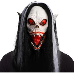 Zombie Vampire Mask Scary Demon Mask Halloween Creepy Walking Dead Monster Mask Halloween Costume Cosplay Props
