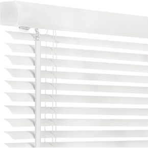Cordless GII Morningstar 1" Light Filtering Mini Blind 25x72 - White