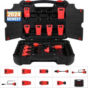 Autel MaxiSys MSOBD2KIT Non-OBDII Adapter Kit, 9PCS Connectors for Diagnostics on Cars Without OBD2 Port, A Rugged Carrying Case, Support Scanners MSUltra MS919 MS909 Elite II MS906 Pro MS906TS MK808S