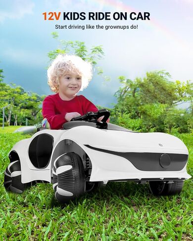 SEALIGHT 12V Kids Ride On Car Truck w/Parent Remote Control, Children Ride On Toy Toddler Electric Vehicle with Double Doors/Safety Belt/LED Lights/Music Player/Bluetooth in Saudi Arabia