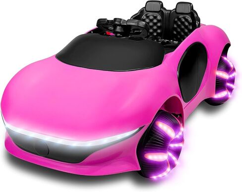SEALIGHT 12V Kids Ride On Car Truck w/Parent Remote Control, Children Ride On Toy Toddler Electric Vehicle with Double Doors/Safety Belt/LED Lights/Music Player/Bluetooth in Saudi Arabia
