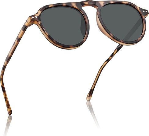 نظارات شمسية مستقطبة كلاسيكية طراز Aviator للنساء والرجال، نظارات شمسية عصرية ذات ظلال دائرية خفيفة الوزن ST7126 in Saudi Arabia