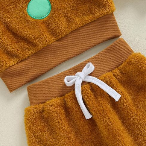 Twopumpkin Toddler Baby Boy Girl Christmas Costumes Kids Christmas Tree Costume Little Girls Hooded Sweatshirt and Pants in Saudi Arabia