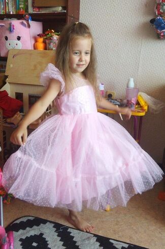 TTYAOVO Pageant Girl Dress Elegant Birthday Party Princess Gown in Kuwait