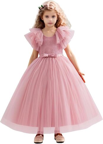 TTYAOVO Pageant Girl Dress Elegant Birthday Party Princess Gown in Kuwait