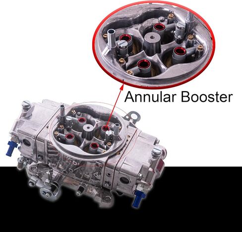High Performance 4150 650cfm Carburetor Manual Choke Carburetor, 650CFM for Drag Race Q-650 Annular Booster carburetor Replacement For Holley 4150 Models carburetor (650CFM) in Saudi Arabia