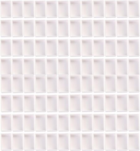 96 Pcs Empty Watercolor Paint Pans for Sample Watercolors Gouache,Watercolor Oils or Acrylics Painting Travel Tin Case Palette Half Pans/Full Pans (Full Pan 3.2ml 96pcs) in Kuwait