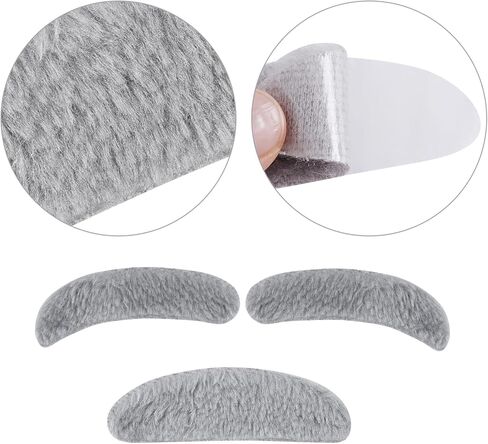 زي شعر مستعار للرجل العجوز باللون الرمادي مكون من 7 قطع من إكسسوارات فستان الجد، مجموعات تنكرية للمدرسة لمدة 100 يوم لحفلات الهالوين in Kuwait