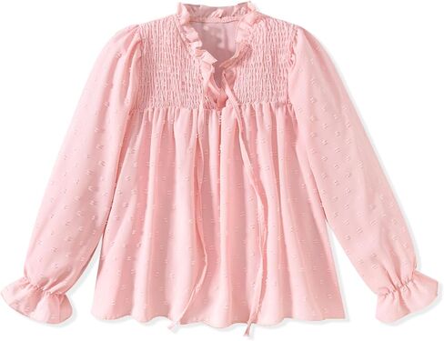 Girls Long Sleeve Shirt for 6-12 Years in Saudi Arabia