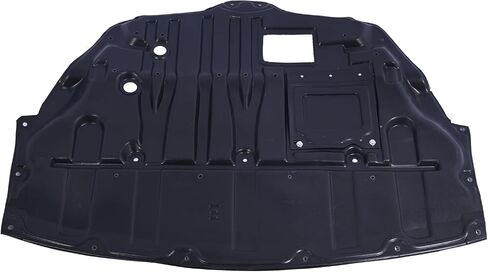 واقي درع دفقة المحرك 758904GE1A IN1228132 17010063 متوافق مع Infiniti Q50 2014-2023 Q60 2017-2022 غطاء غطاء المحرك الأمامي السفلي in Kuwait