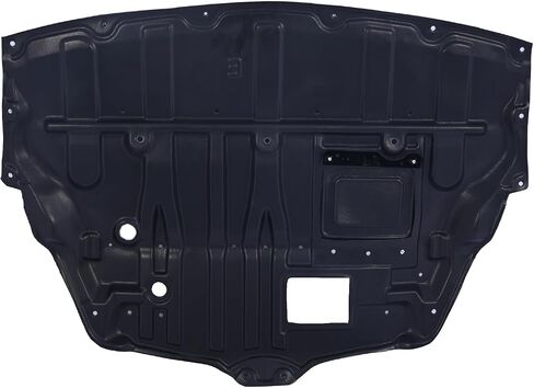 واقي درع دفقة المحرك 758904GE1A IN1228132 17010063 متوافق مع Infiniti Q50 2014-2023 Q60 2017-2022 غطاء غطاء المحرك الأمامي السفلي in Kuwait