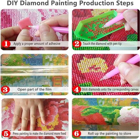 ZHUDENGXJL الكلب مجموعات الرسم الماس للبالغين، 5D كامل جولة الحفر الماس الفن اللوحة عدة للمبتدئين، DIY الماس زهرة جوهرة الفن مجموعات الرسم لهدايا ديكور الحائط المنزل 12x16 بوصة in Saudi Arabia